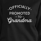 Officially Promoted To Grandma Black Sweatshirt