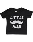 Daddy and Baby Matching T-Shirt Set - Big Man Little Man Infant Tee