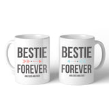 Bestie Forever BFF Mugs Christmas Birthday Gifts For Friend