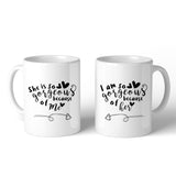 She Is Gorgeous Because Of Me White Mothers Day Coffee Mug For Moms