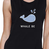 Whale Be Friend Forever BFF Matching Cute Summer Muscle Tee Shirt