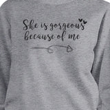 She Is Gorgeous Grey Funny Graphic Sweatshirts Mothers Day Gifts