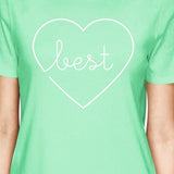 Best Babes BFF Matching Mint Shirts