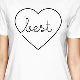 Best Babes BFF Matching White Shirts