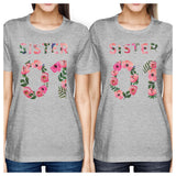 Sister 01 BFF Matching Grey Shirts