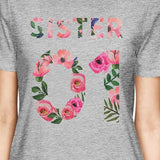 Sister 01 BFF Matching Grey Shirts