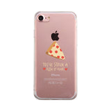 Pizza My Heart Funny Phone Case Cute Clear Phonecase