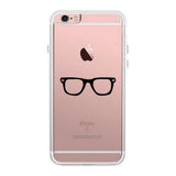 Nerdy Eyeglasses Phone Case Cute Clear Phonecase