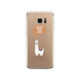 Not My Probllama Phone Case Cute Clear Phonecase