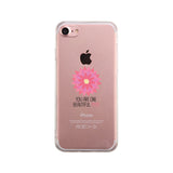 You Are One Beautiful Mum Clear Phone Case Unique Gift For Moms