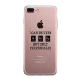 Nerdy Periodically Clear Phone Case