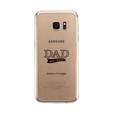 Dad Est 2017 Clear Phone Case