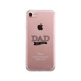 Dad Est 2017 Clear Phone Case