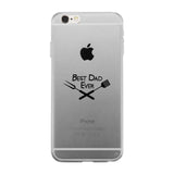 Best BBQ Dad Clear Phone Case