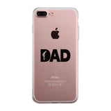 Dad Golf Clear Phone Case