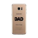 Dad Fish Clear Phone Case