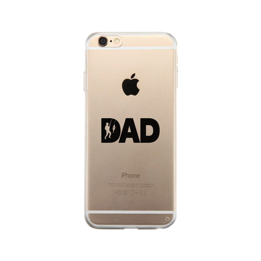 Dad Fish Clear Phone Case
