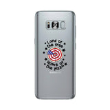 Land Of The Free Home Of The Pizza Clear Phone Case