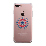 Liberty & Justice Clear Phone Case