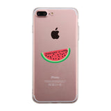 Happiness Is Cold Watermelon Clear Phone Case