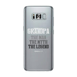 Legend Grandpa Clear Case Funny Fathers Day Gifts Grandpa Birthday