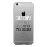 Legend Grandpa Clear Case Funny Fathers Day Gifts Grandpa Birthday