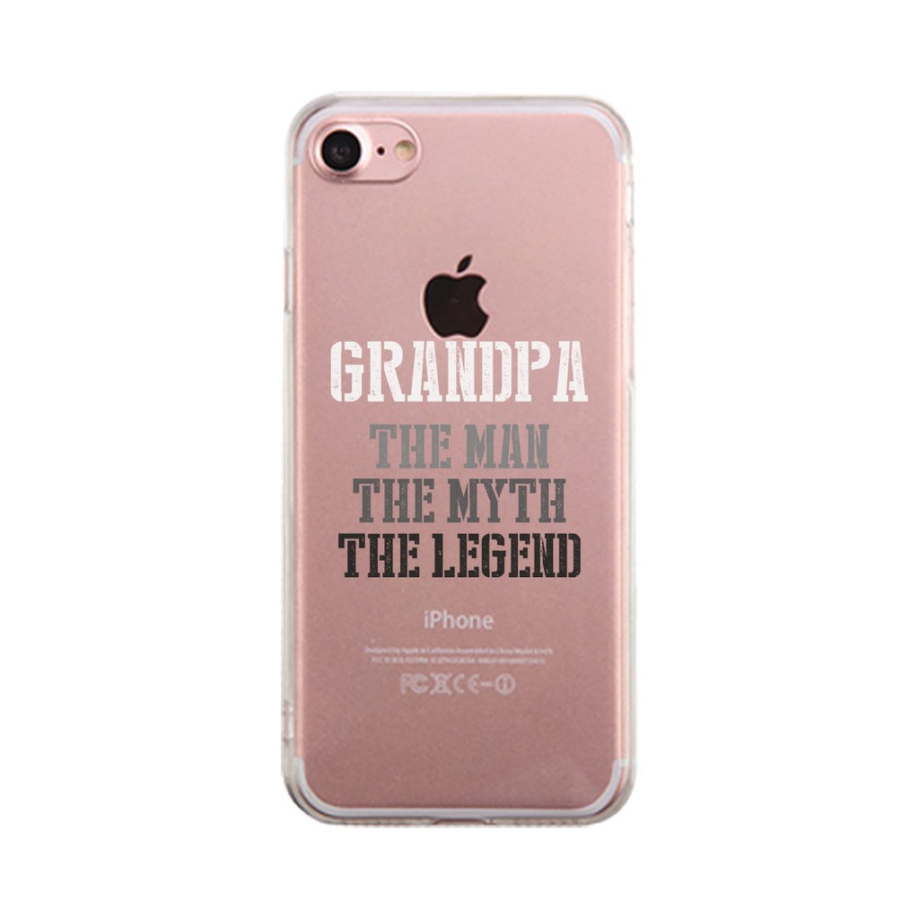 Legend Grandpa Clear Case Funny Fathers Day Gifts Grandpa Birthday