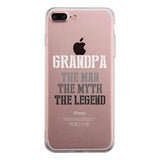 Legend Grandpa Clear Case Funny Fathers Day Gifts Grandpa Birthday