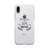 Raising My Man Clear Case Cute Mother In-Law Gifts For Mothers Day