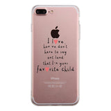 Favorite Daughter Clear Case Humorous Mothers Day Gifts For Moms