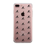 Mini Shark Clear Phone Case