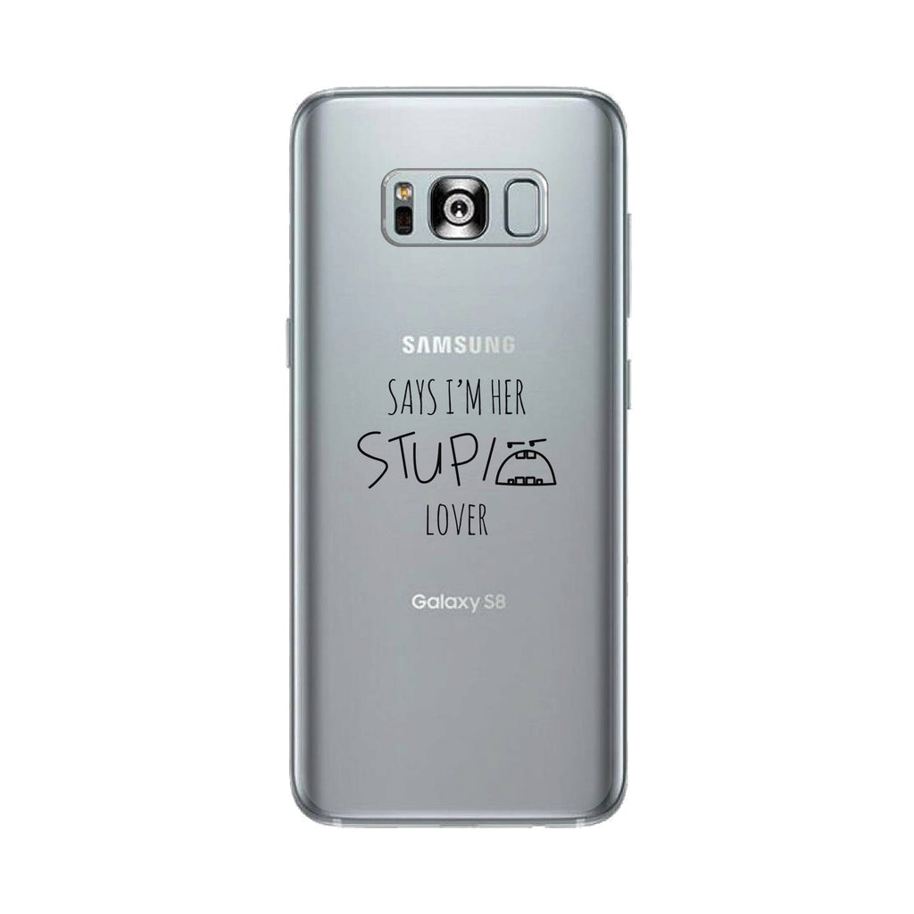 Her Stupid Lover-Left Clear Phone Case