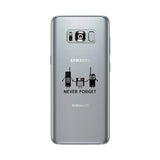 Never Forget Clear Phone Case