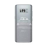 Winter Wonderland Clear Phone Case