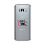 Fighting Back Arrow Clear Phone Case