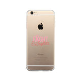 Fight Together Breast Cancer Awareness Clear Phone Case