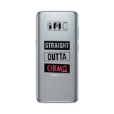 Straight Outta Chemo Breast Cancer Clear Phone Case