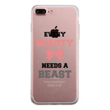 Every Beauty-RIGHT Clear Case Funny Valentines Day Gifts Ultra Slim