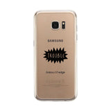 Double Trouble - Clear Phone Case