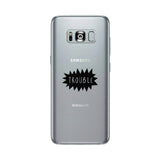 Double Trouble - Clear Phone Case