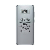 You Are My Person - Clear Phone Case
