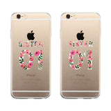 Sister01 - Clear Phone Case