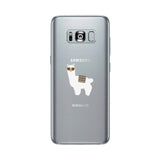 Llamas With Sunglasses - Clear Phone Case