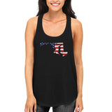 MD State USA Flag Women's Tank Top Maryland American Flag Tanks