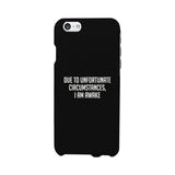 I'm Awake Black Ultra Slim Cute Phone Cases For Apple, Samsung Galaxy, LG, HTC