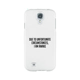I'm Awake White Ultra Slim Cute Phone Cases For Apple, Samsung Galaxy, LG, HTC
