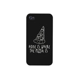 Home Where Pizza Black Ultra Slim Phone Cases For Apple, Samsung Galaxy, LG, HTC