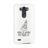 Home Where Pizza White Ultra Slim Phone Cases For Apple, Samsung Galaxy, LG, HTC
