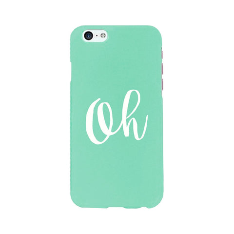 Oh Mint Ultra Slim Cute Design Phone Cases For Apple, Samsung Galaxy, LG, HTC
