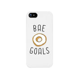 Bae Goals White Phone Case